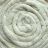 Lã Para Feltragem Natural Merino Meada De 100g