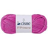 Lã Para Tricô, Cisne, Dprimera, Coats Corrente, 00381, Pink Fuccia, 40 Gramas