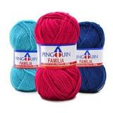 Lã Pingouin Família 40g Kit Com 25 Novelos escolha Cores 