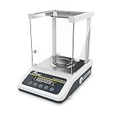 LAB FISH Balança Analítica 220g X 0-1mg Escala De Alta Precisão 0-0001g Precisão Escala De Laboratório Digital Calibração Interna E Externa Para Jóias De Farmácia De Laboratório