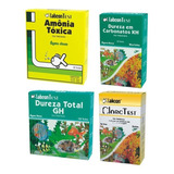Labcon Kit Teste Para Aquário Doce Amonia Kh Gh Clorotest
