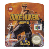 Label Adesiva Cartucho Duke Nuken 64 n64 Nintendo 64 Ph