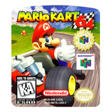 Label Adesiva Cartucho Mario Kart 64 n64 Nintendo 64 Ph 