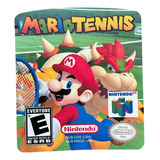 Label Adesiva Cartucho Mario Tennis n64 Nintendo 64 Ph 
