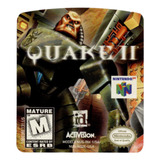 Label Adesiva Cartucho Quake 2 n64 Nintendo 64 Ph