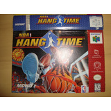 Label Nintendo 64 Rótulo Nba Hang Time Original