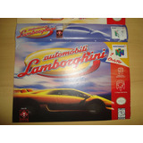 Label Rótulo Nintendo 64 Automobili Lamborghini 