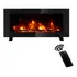 Labravia Lareira Elétrica Para Sala Quarto Cor Preto 220v