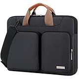 Lacdo 15 6 360 De ProteçãO Bolsa De AlçA De Ombro Para Notebook Para 15 6 Acer Aspire Predator Inspiron Asus Zenbook 15 Vivobook Hp Pavilion Lenovo Ideapad 330 Thinkpad E590 Chromebook Preto