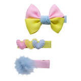 Lacinho De Cabelo Para Bebê Hair Clips Bico Pato Arco Iris