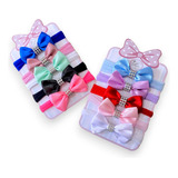 Lacinhos De Bebê Faixa Kit 10 Unidades Brinde 9302 nv