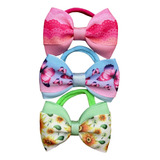 Laço Cabelo Infantil Kit 05 Peças Promoção