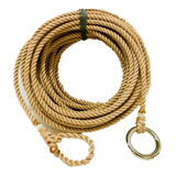 Laço Corda Americano Torc 18mt Champagn Laçar Vaca Boi