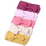 Laço De Bebe Menina Turbante De Bebe Lacinhos Bebe Kit C 5