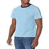 Lacoste Camiseta Masculina Curta Gola Redonda Com Manga, Visão Geral/mecanismo, Xxg
