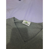 Lacoste Sueter Cachemere Blusa Original Comprei Em Londres