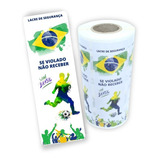 Lacre De Segurança Delivery Copa Do Mundo c 300 Etiquetas 