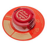 Lacre Para Barril Inox Vermelho Com Dourado 10und 