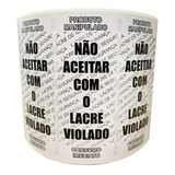 Lacre Para Embalagem Pizza Comida Delivery 1000 Unid Cor Preto