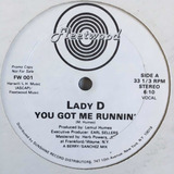 Lady D You Got Me Runnin 12 Single Vinil Us
