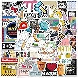 LAGOM DREAMBOAT Adesivos De Matemática Adesivos Científicos Geek Grafite Fosco Adesivos à Prova D água ótimas Recompensas Para Estudantes Decoram Laptop Bagagem Guitarra Skate Garrafa De água