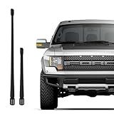 Laifuoer Substituição De Antena De Borracha Flexível Curta Para Caminhão Com Ford Jeep Wrangler JK JKU JL JLU Rubicon Sahara Gladiator 2007 2024 Recepção FM AM Otimizada Seguro Para Lavagem De
