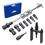 LainKeen 12 Peças Kit De Ferramentas De Extrator De Rolamento Interno De Persiana De Motocicleta Conjunto De Ferramentas De Remoção De Rolamento Interno Interno De Martelo De Motocicleta 8 25 Mm