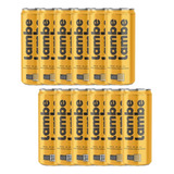 Lambe Lambe Bebida Mista Gaseificada Kit 12 Unidades 355ml