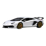 Lamborghini Aventador Svj 1 18 Autoart Branco