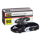 Lamborghini Gallardo Highway Patrol Bburago 1 64 Miniatura