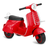 Lambreta Moto Eletrica Vermelha