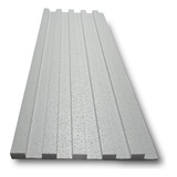 Lambril Isopor Painel Ripado Acústico 8 Placas 50cmx1m 3cm
