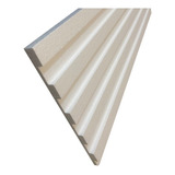 Lambril Lambri Isopor Painel Ripado Rodameio 12placa 3 6m