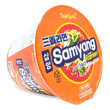 Lamen Coreano Big Bowl Grande Samyang Carne Vegetais Picante