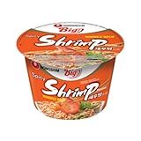 Lamen Coreano Camarão Apimentado Shrimp Spicy Big Bowl Noodle Soup 115g Nong Shim