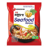 Lamen Coreano Miojo Nongshim Seafood Ramyun