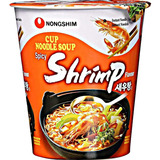 Lamen Coreano Nongshim Shrimp Copo Macarrão Camarão Spicy