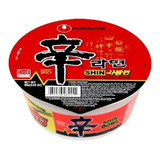 Lamen Coreano Shin Ramyun Picante Carne E Legumes Copo 86g