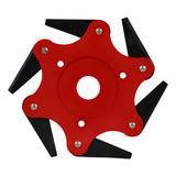 Lâmina 6 Pontas Para Roçadeira Importway Material Resistente
