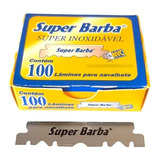 Lâmina Barbear Super Barba 1 2