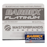 Lâmina Barbex Platinum 5 Cartelas C