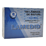 Lâmina Bisturi Lamedid Aço Inox Caixa 100 Un Registro Anvisa