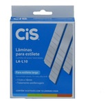 Lâmina De Estilete Larga Cis 18mm Caixa 100 Un
