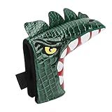 Lâmina De Golfe Putter Dinossauro Em Forma De Golf Putter Cabeça Capa Headcover Lâmina De Golfe Putter Capa Plutônio Tecido Impermeável Forro Macio