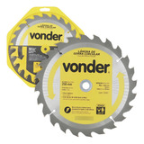 Lâmina De Serra Circular 250x30mm 24 Dentes Vídea Vonder Cor Ao Escovado