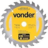 Lâmina De Serra Circular Com Dentes De Metal Duro Videa 185 X 20 Mm 24 Dentes Vonder VDO1807