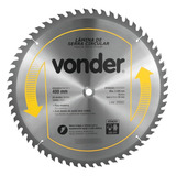 Lamina De Serra Circular Vonder 400mm 16 Pol 60 Dentes Cor Prateado