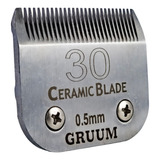 Lâmina De Tosa 30 0 5mm Gruum Compatível Com Máquina De Tosa Andis Agc Oster A6 Wahl Km10 Km5 Km2 Romeo Propetz Pluma Precisionedge Arc2