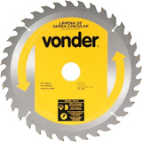 Lâmina Serra Circular 400mm X 30mm 36dentes P Madeira Vonder