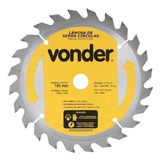 Lamina Serra Circular Widea 7 1 4 X 20mm 24d Vonder Cor Cinza